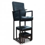 [GN]쇼파패디세트 네일가구 패디 1인 세트 건식 체어 의자 네일샵 발받침의자
